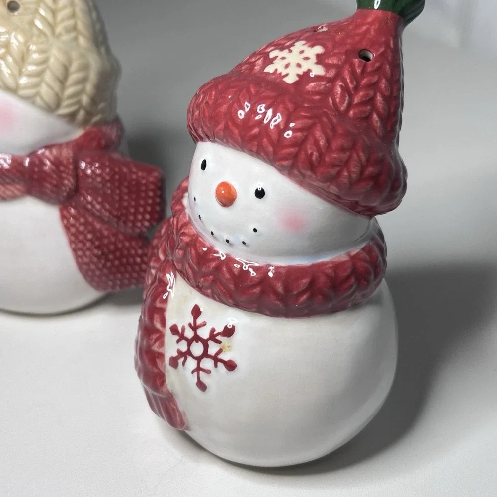 Snowman Salt & Pepper Shaker‎ Set